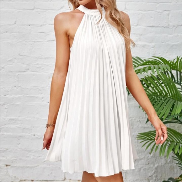 Pleated twirl dress - Picture 4 of 5